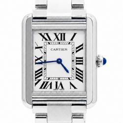 Cartier Tank Solo Small Size W5200013 Stainless steel watch